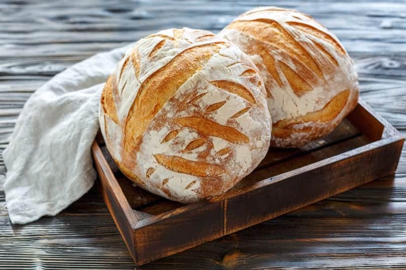 Homemade bread