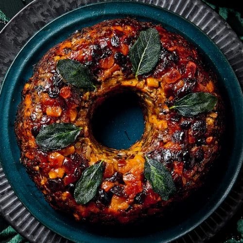 Pumpkin and Lentil Wreath